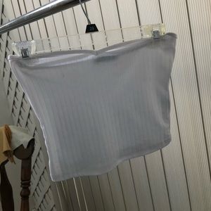 white tube top